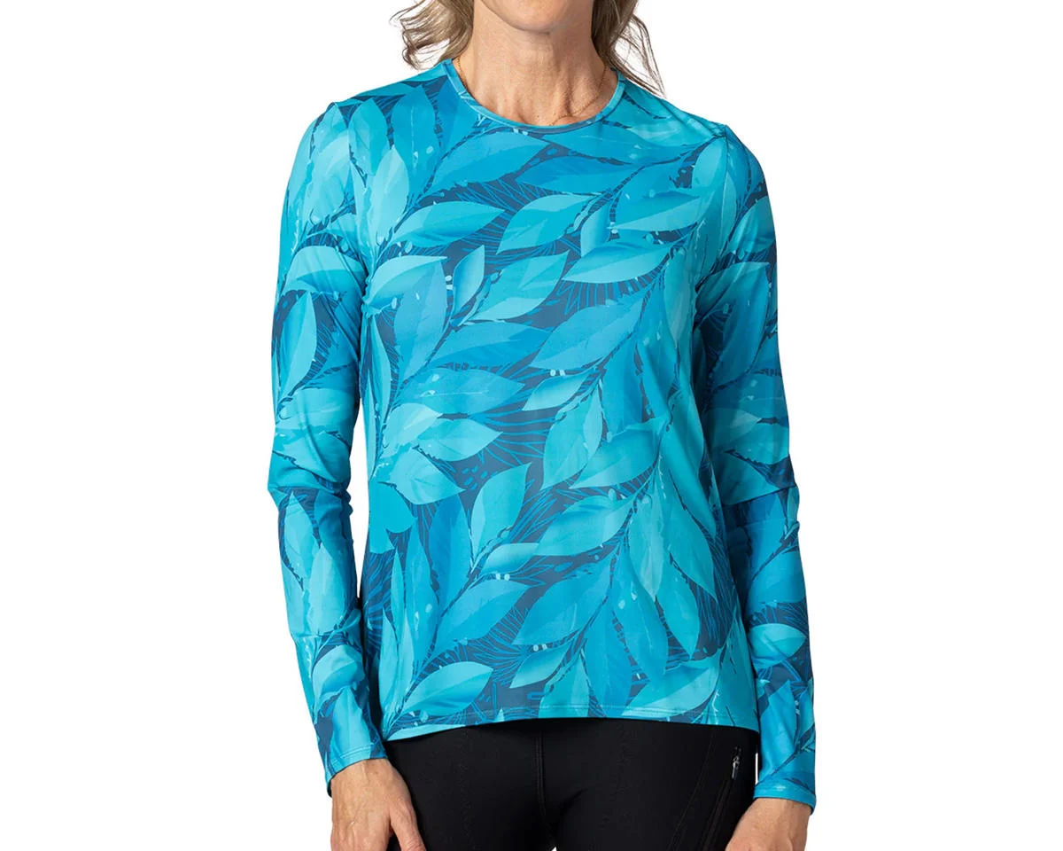 Terry Women's Soleil Flow Long Sleeve Top (Blue Maple) (S)